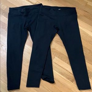 Fabletics leggings x 2 (mid-rise)